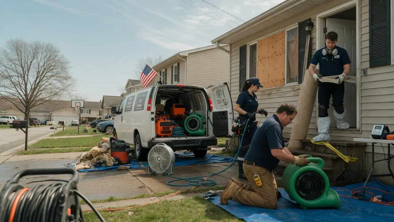 Water Damage Restoration in Paw Paw, MI near me